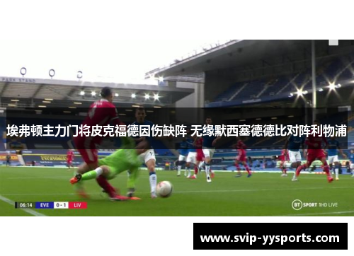 埃弗顿主力门将皮克福德因伤缺阵 无缘默西塞德德比对阵利物浦